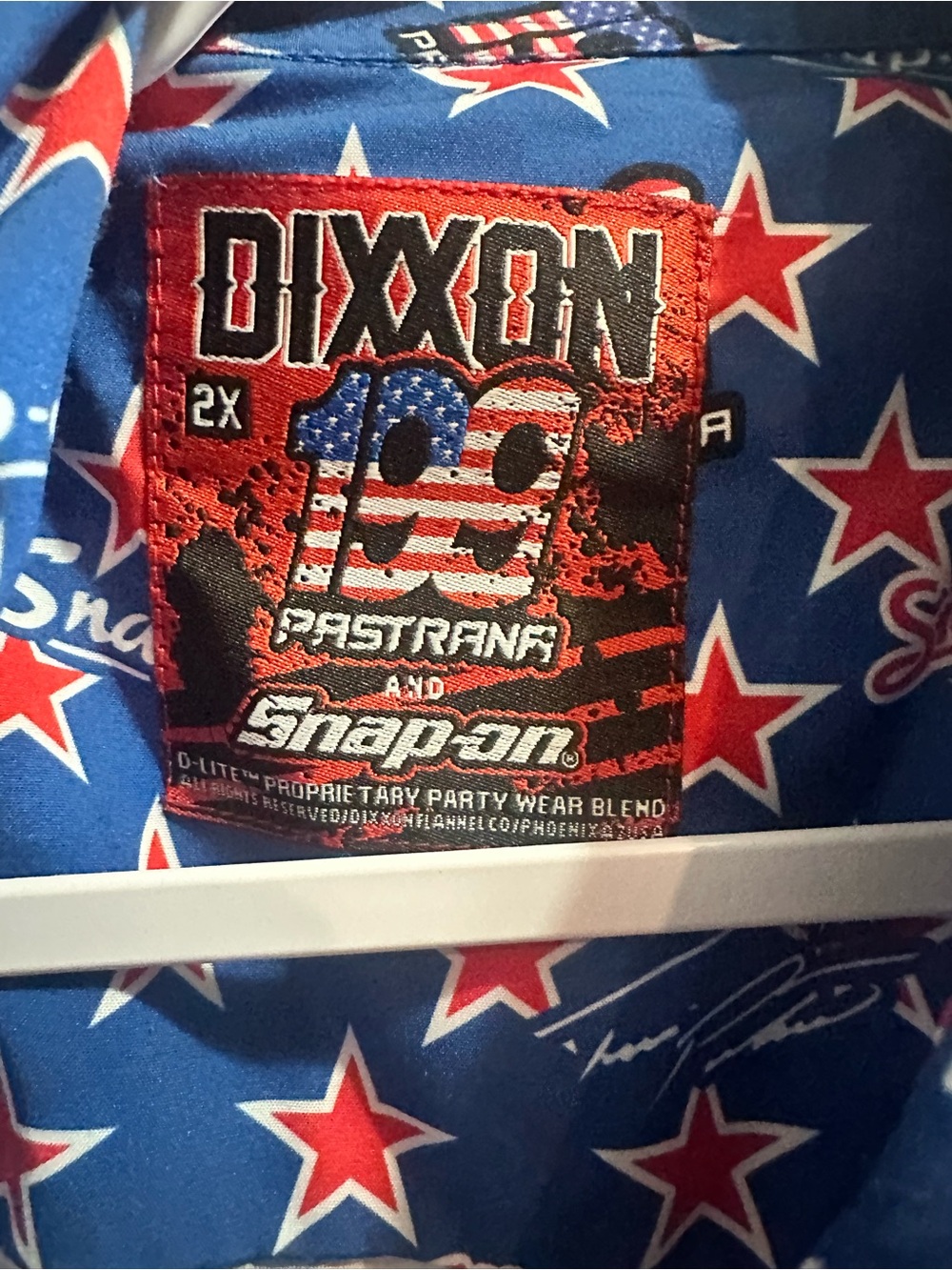 Snap-on Dixxon Travis Pastrana Patriotic  - Blue/Red/White